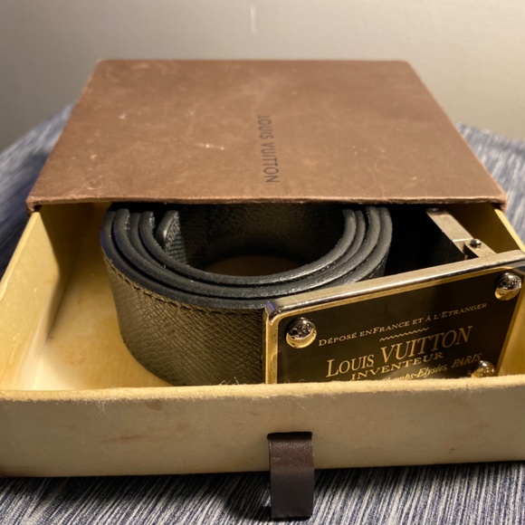 Louis Vuitton Damier Graphite two-sided belt - Picture 4 of 8